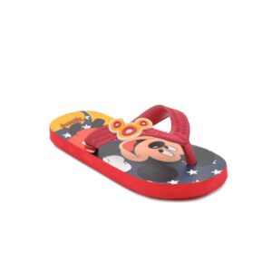 Disney Unisex Kids Mickey Star Red Flip Flops