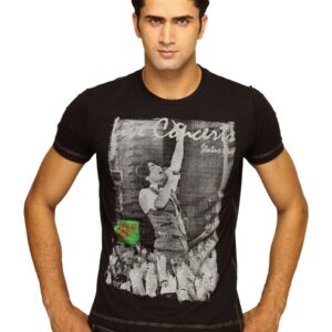 Status Quo Men's Concerts Black T-shirt