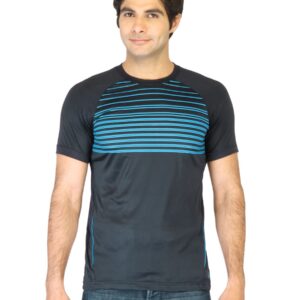 ADIDAS Men Navy Blue T-shirt