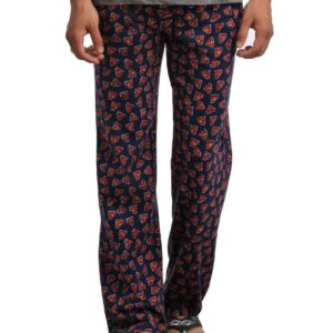 Superman Men Blue Printed Lounge Pants