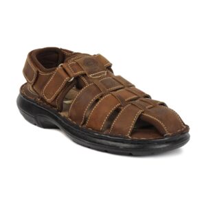 Hush Puppies Unisex Slip on Brown Floaters