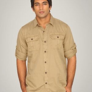 Timberland Men Vintage Rugged Cargo Khaki Shirt