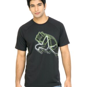 Puma Men Logo Black Tshirts
