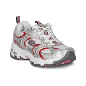Skechers Women White and Pink Shoe