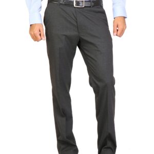 Arrow Men Autoflex Charcoal Trousers