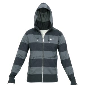 Nike Men Stripes Grey Sweatshirt