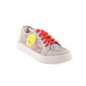 Warner Bros Kids Girls TW Net Face Canvas Grey Casual Shoes