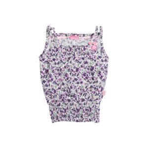 Doodle Kids Girl Printed Purple Top