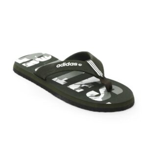 ADIDAS Men Olive Flip Flops