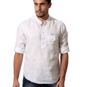 Spykar Men Everybody White Shirt
