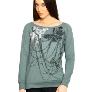 Jealous 21 Women Jelaous Cais Green Top Green Tops