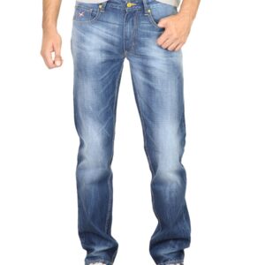 Deni Yo Men Washed Blue Jeans