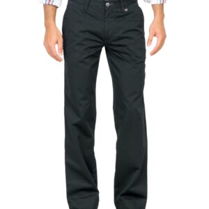 Basics Men Black Trousers