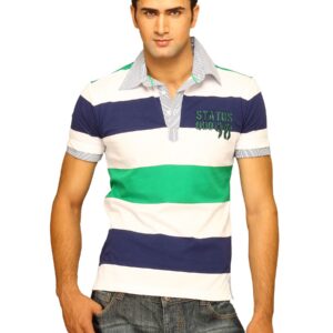 Status Quo Men's Green Polo T-shirt
