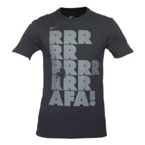 Nike Men Printed Black T-shirt