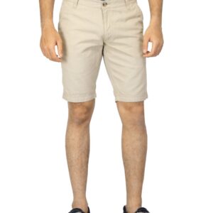 Scullers Men Beige Shorts