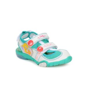 Warner Bros Unisex White Kids sandals