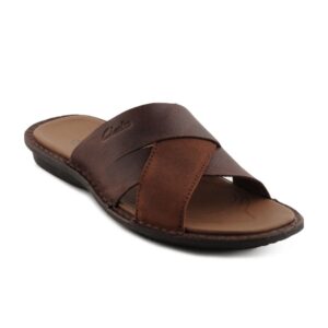 Clarks Men Vine Call Brown Sandal