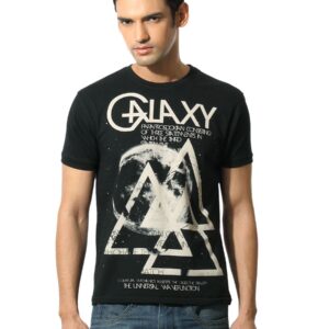 Flying Machine Men Tee Black T-shirt