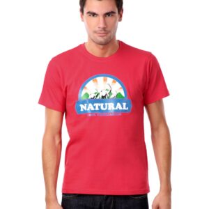 Myntra Men Red Natural Diet T-shirt