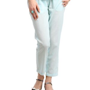 Femella Women Blue Trousers