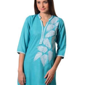 Aneri Women Blue Kurtas