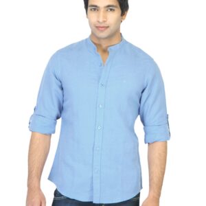 United Colors of Benetton Men Blue Shirt
