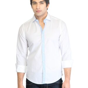 United Colors of Benetton Men Solid White Shirt