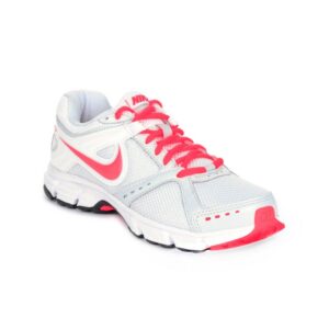 Nike Women White & Grey Downshifter Sports Shoes