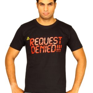 Myntra Mens Request denied T-shirt