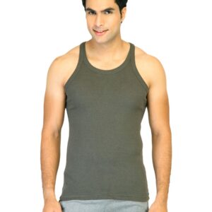 Hanes Men Racer Back Grey Innerwear Vests