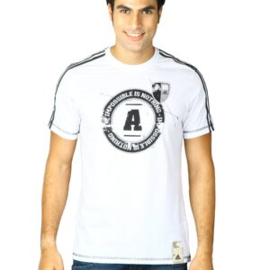 ADIDAS Men Co Graphic White Tshirts