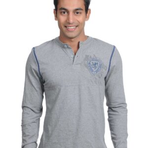 ADIDAS Mens Full Grey T-shirt