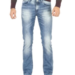 Spykar Men Washed Blue Jeans