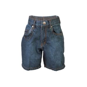 Palm Tree Kids Boys Washed Blue Shorts