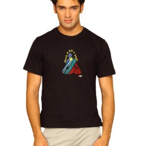 Urban Yoga Men's Mind Body Soul Black T-shirt