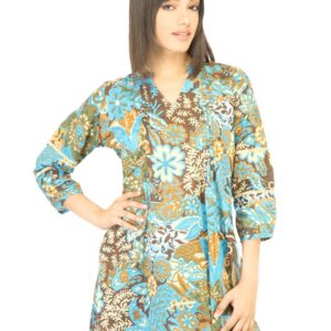 Aneri Women Simi Blue Kurta