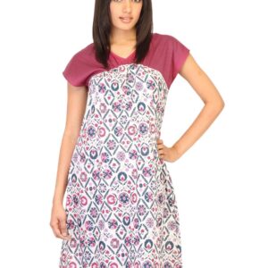 W Women Printed White Kurtas