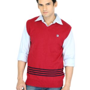 Fila Men Blanc Red Sweater