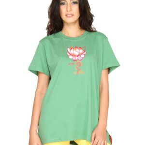 Urban Yoga Women's Green T-shirt