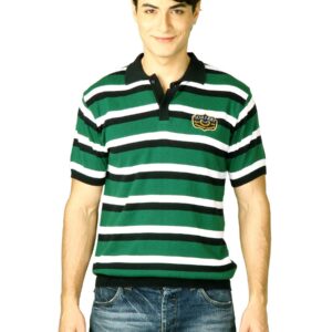 Scullers Men Green Polo T-Shirts