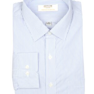 Arrow Men Blue Striped Shirt