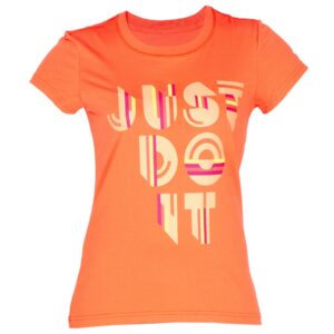 Nike Women Trainng short sleeve tshirt Orange Tshirts