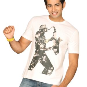 UCB Men's Saxophone White T-shirt