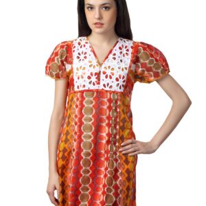 Aneri Women Red Kurta
