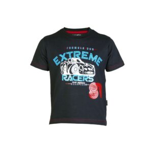 Doodle Boy Extream Racer Black Tshirts