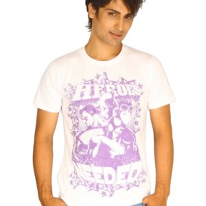 Guerrilla Men's Heroes Needed White T-shirt