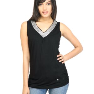 Arrow Woman Victoria Black Top