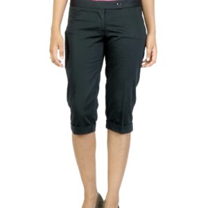 United Colors of Benetton Women Black Capris