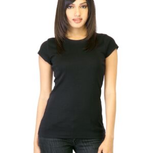 United Colors of Benetton Women Black T-shirt